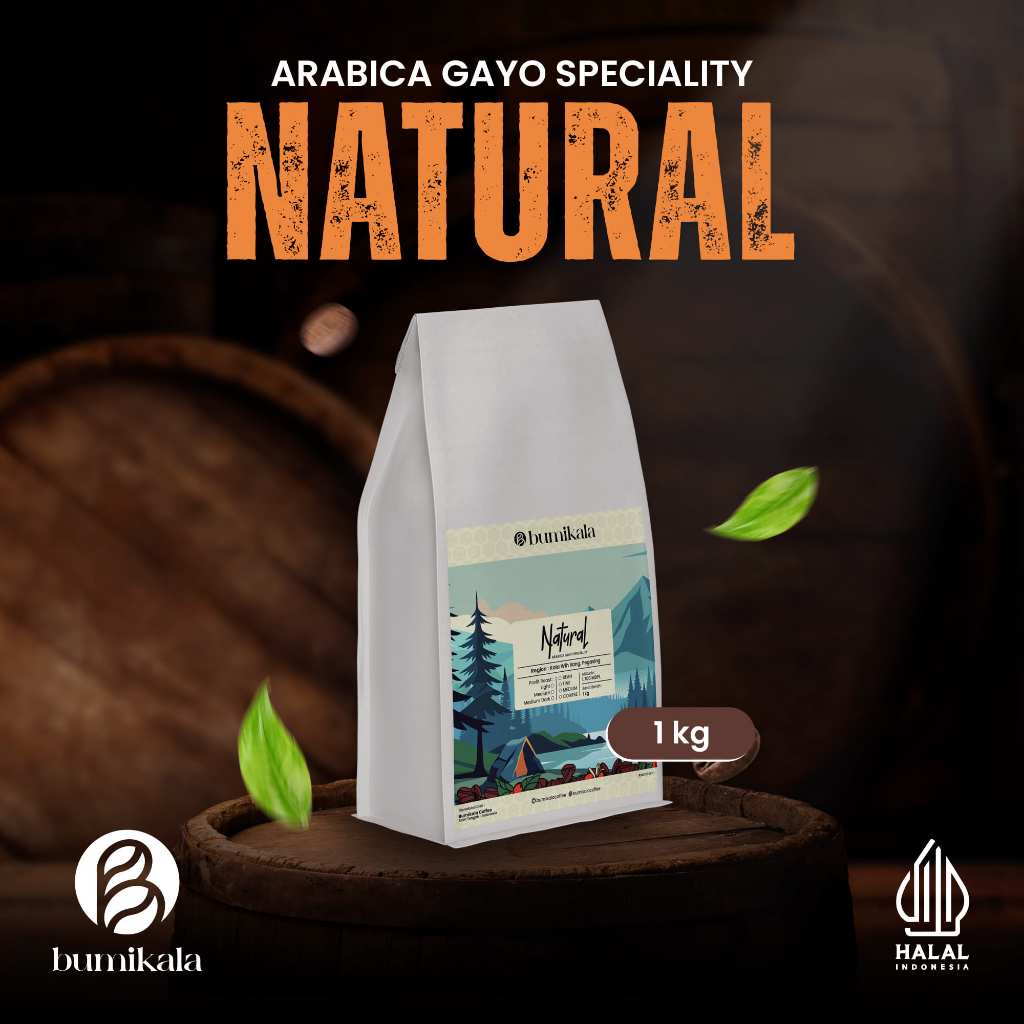 

KOPI ARABIKA GAYO Specialty NATURAL PROSES | KEMASAN 1KG