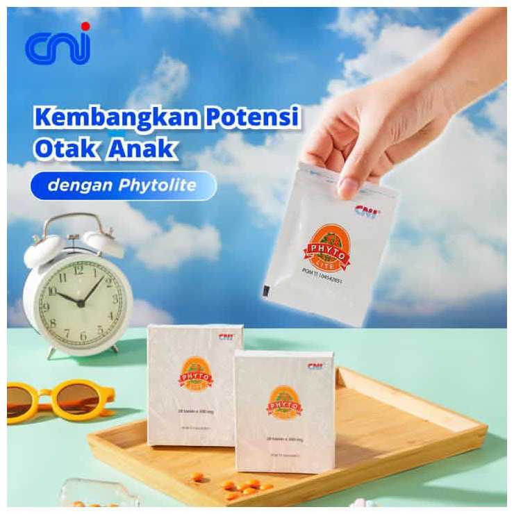 Phyto Lite 20 Tbt Vitamin Otak Untuk Anak Cerdas Dan Sehat / Phyto Lite