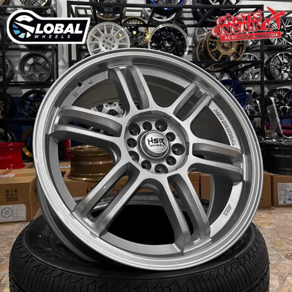Velg Mobil Enkei Rpf1 Ring 18 Innova,New Avanza,Xpander HSR Aeri Terbaru Glossy Silver