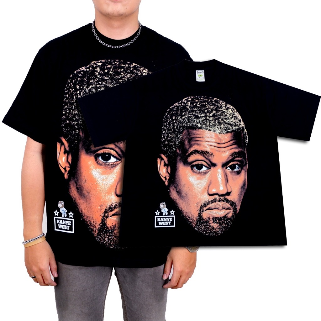 BIG OVERSIZE T-SHIRT KANYE WEST DROPOUT COLLEGE YHBOOTLEG