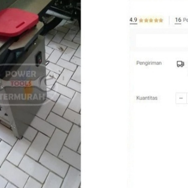 

Wood Jointer 6" OSCAR WJ-150 Serut Ketam Meja Planner Duduk 15cm WJ150