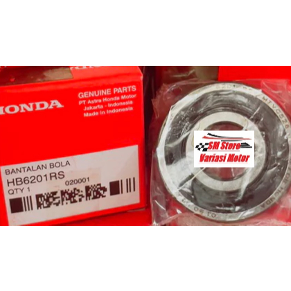 Bearing Laher Klahar Honda 6201 6201RS Original AHM Part 100% HONDA