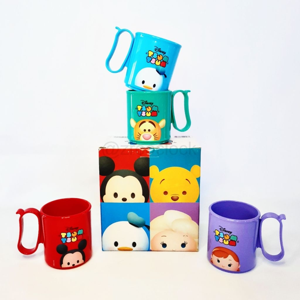 Gelas Anak Tupperware/Mug Tsum Tsum Tupperware/Disney Tsum Tsum Micro Mug (4)