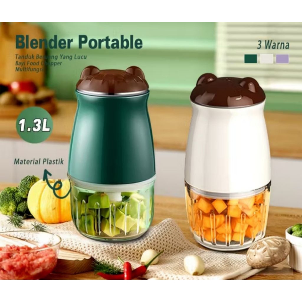 BLENDER CAPSULE KAPSUL BEAR BERUANG