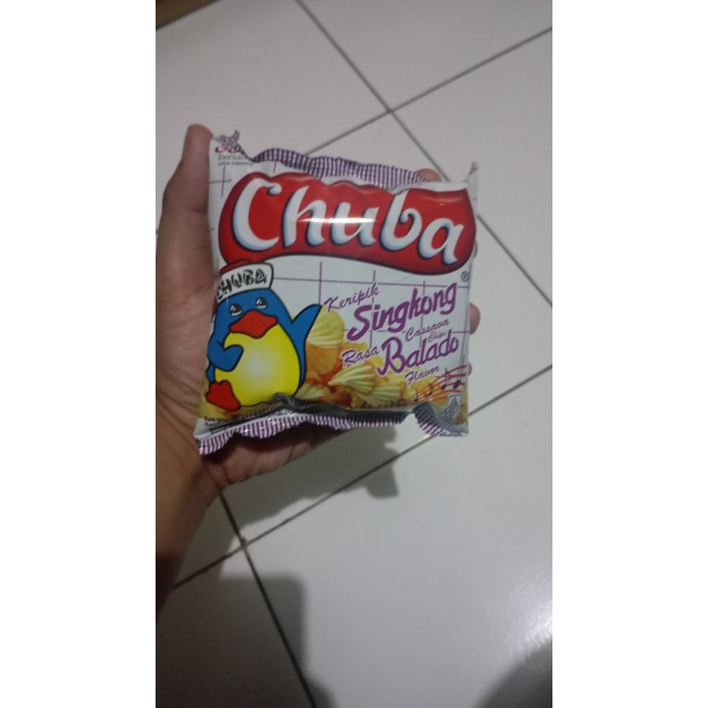 

Chuba Keripik Singkong Rasa Balado 12gr Snack