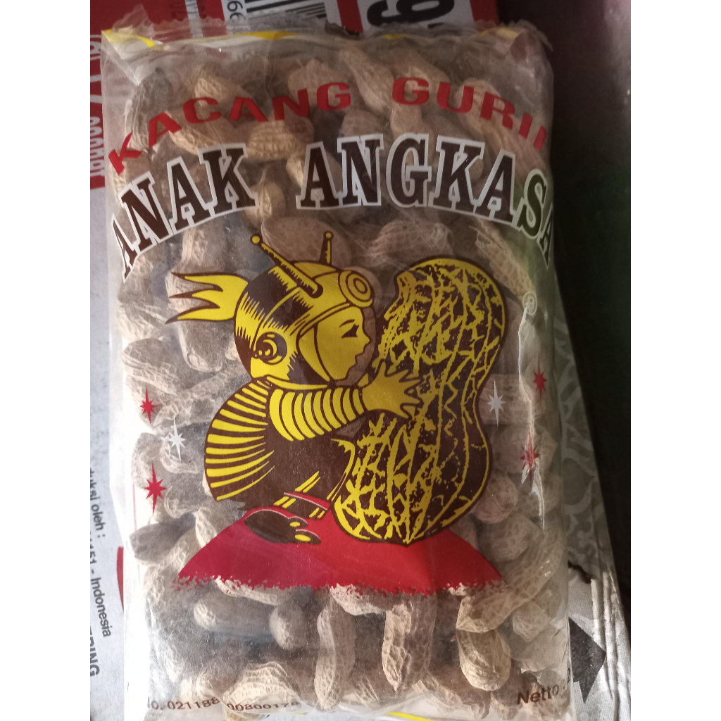 

Promo !! Kacang gurih anak angkasa 200gr 400gr