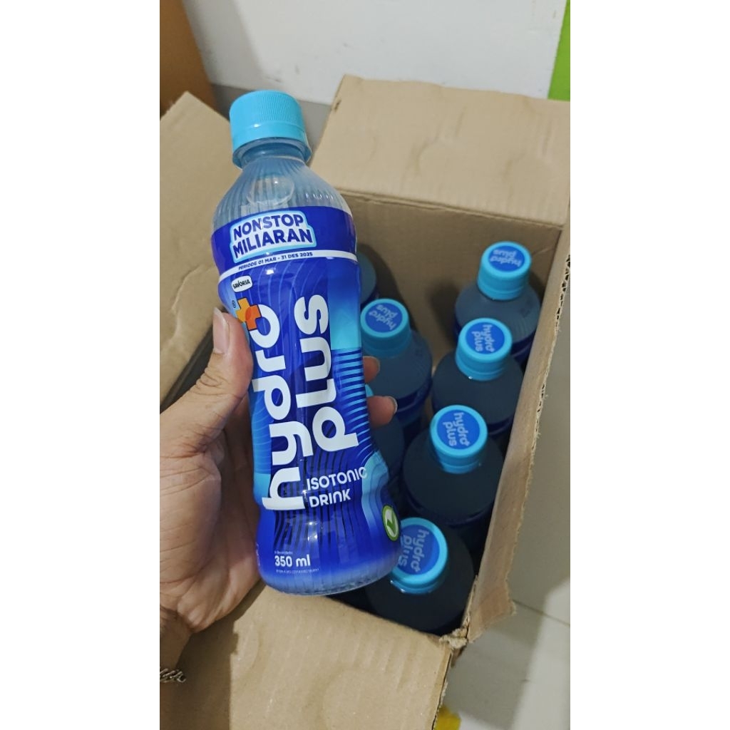 

Hydro Plus Kemasan Baru Nonstop Miliaran 350ml