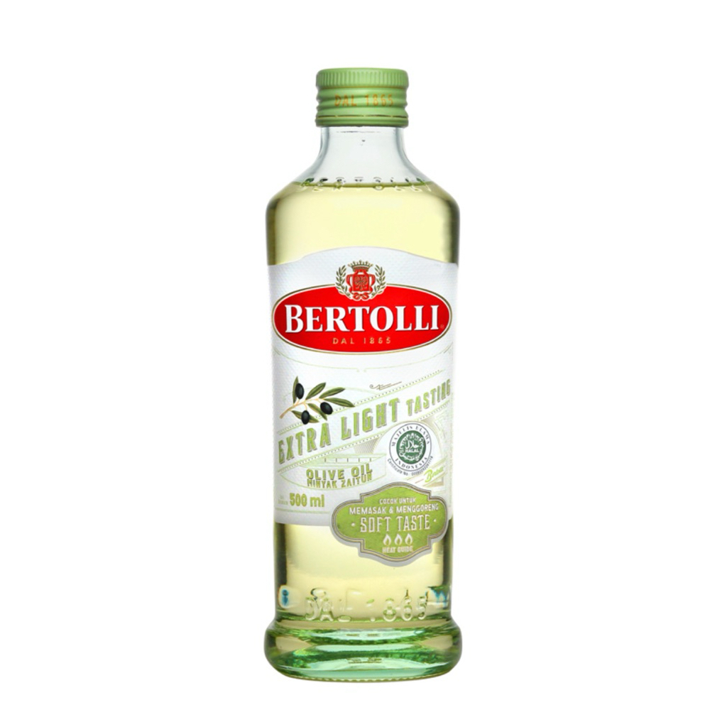 

BERTOLLI MINYAK ZAITUN EXTRA LIGHT 500 ML