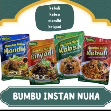 

Bumbu Nuha Untuk Nasi Biryani,Kebuli,Mandhi,dan Kabsah