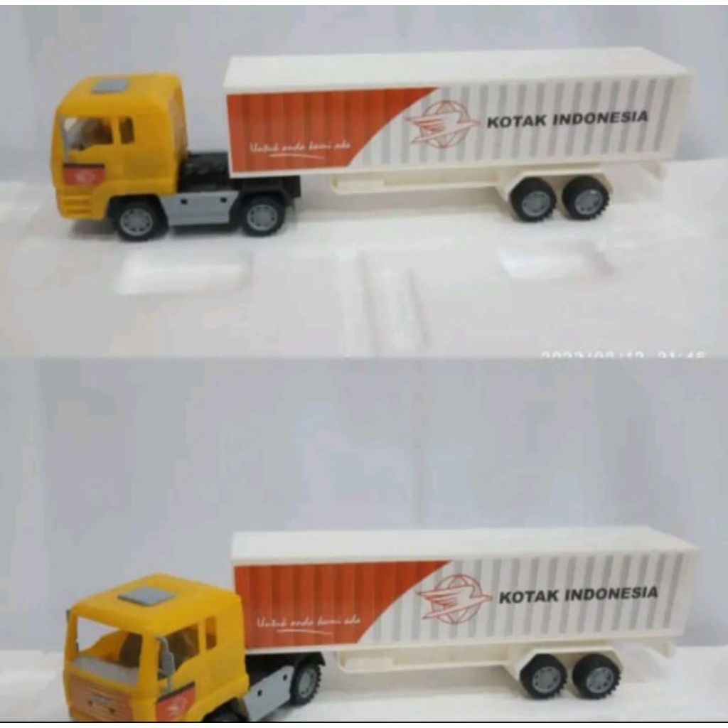 MAINAN ANAK MOBIL KENDARAAN TRUCL TLELER PANJANG PLASTIK KANTONG DORONGAN