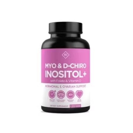 Optify Myo-inositol and D-Chiro inositol plus folate & vitamin D PCOS 120 capsules