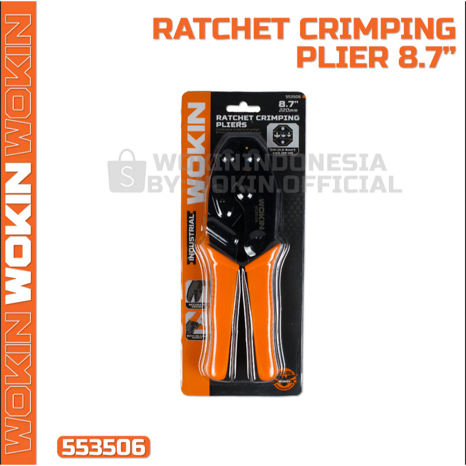 Ratchet Crimping Plier / Tang Ratchet Krimping