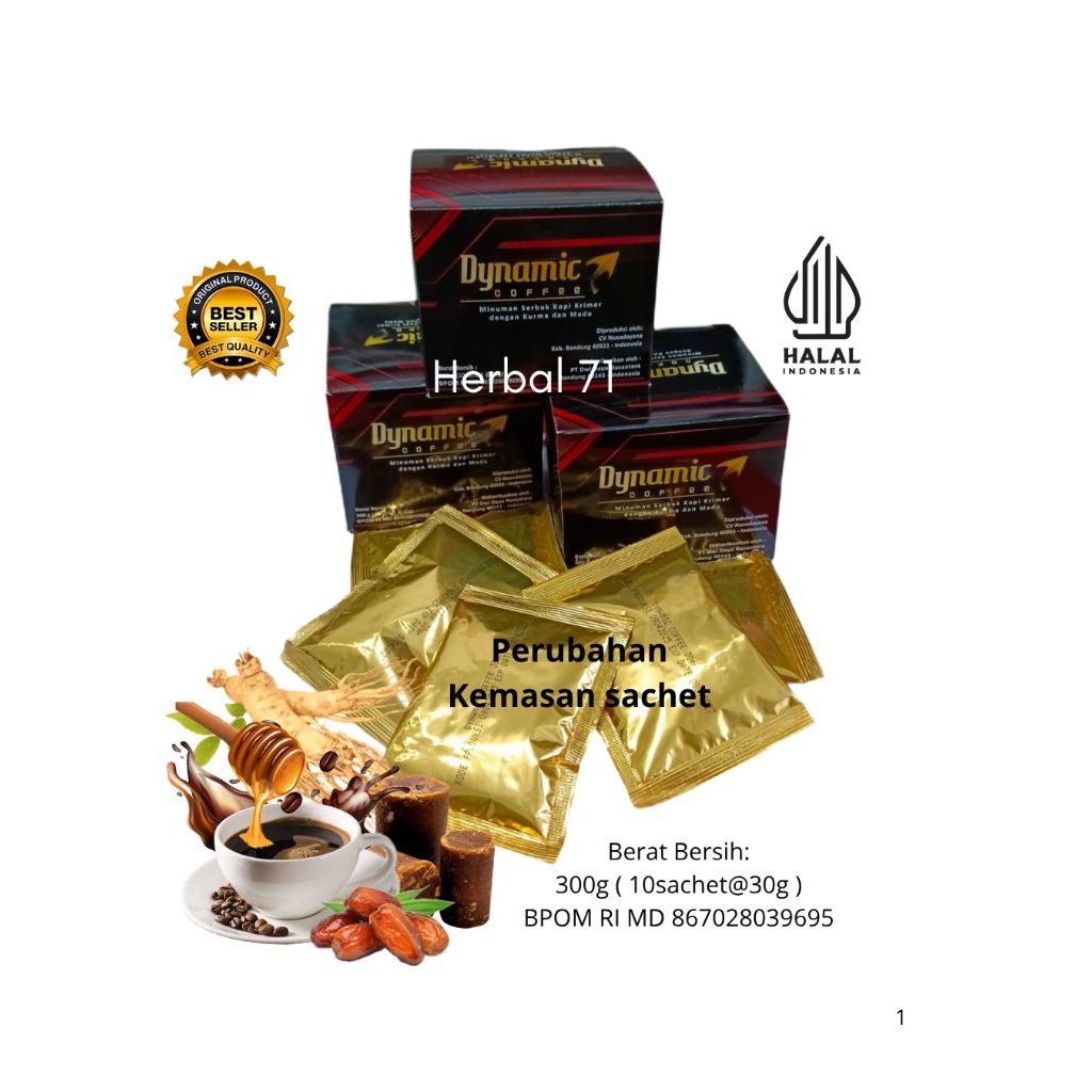 

DYNAMIC COFFEE isi 10 sachet