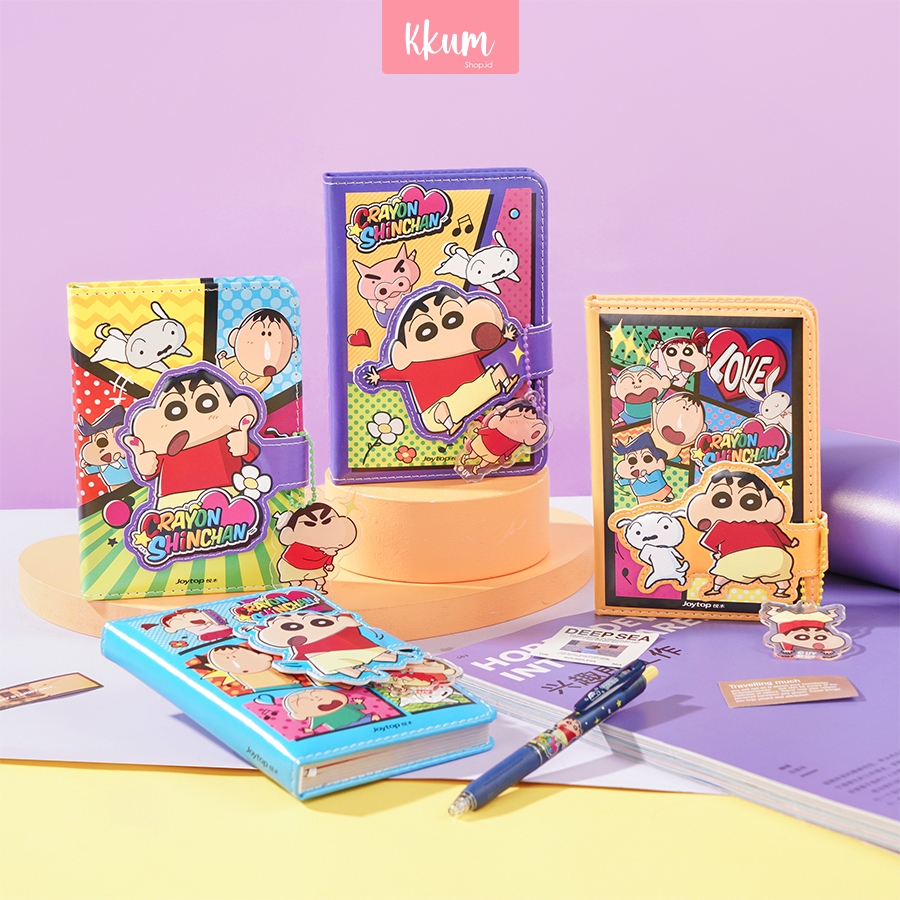 

Notebook Buku Catatan Untuk Harian Magnetik / Buku Catatan Magnetik Motif Crayon Shinchan