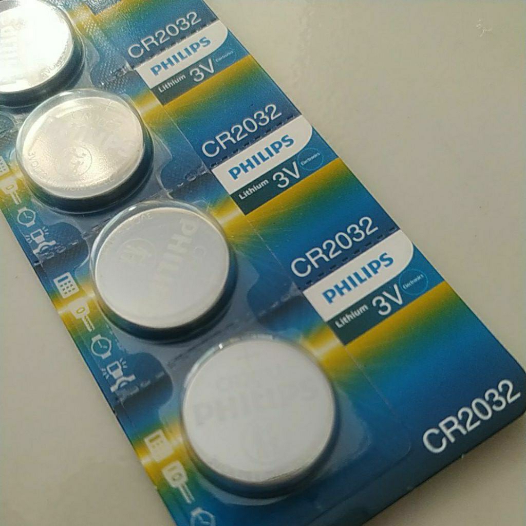 Mutiaradstore Baterai Philips Cr2032 Cr 2032 Baterai Remote Vario 160 Pcx 160 Adv
