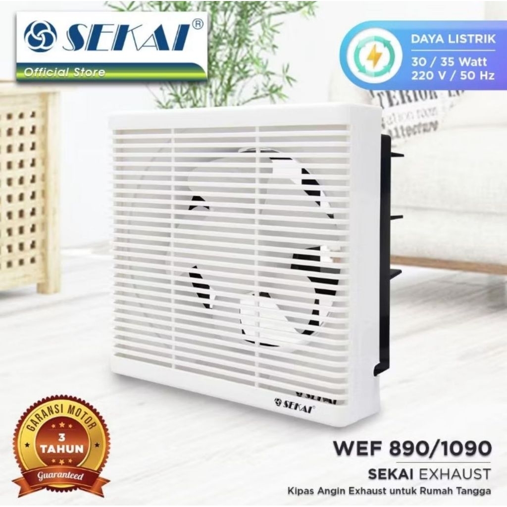 Exhaust fan 10” Sekai, blower,kipas penghisap udara
