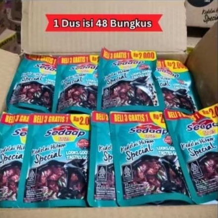 

1karton Kecap Sedap Kedelai hitam kemasan 2000