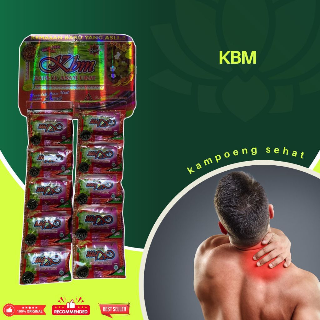 

KBM Kapsul Asam Urat Original Asli