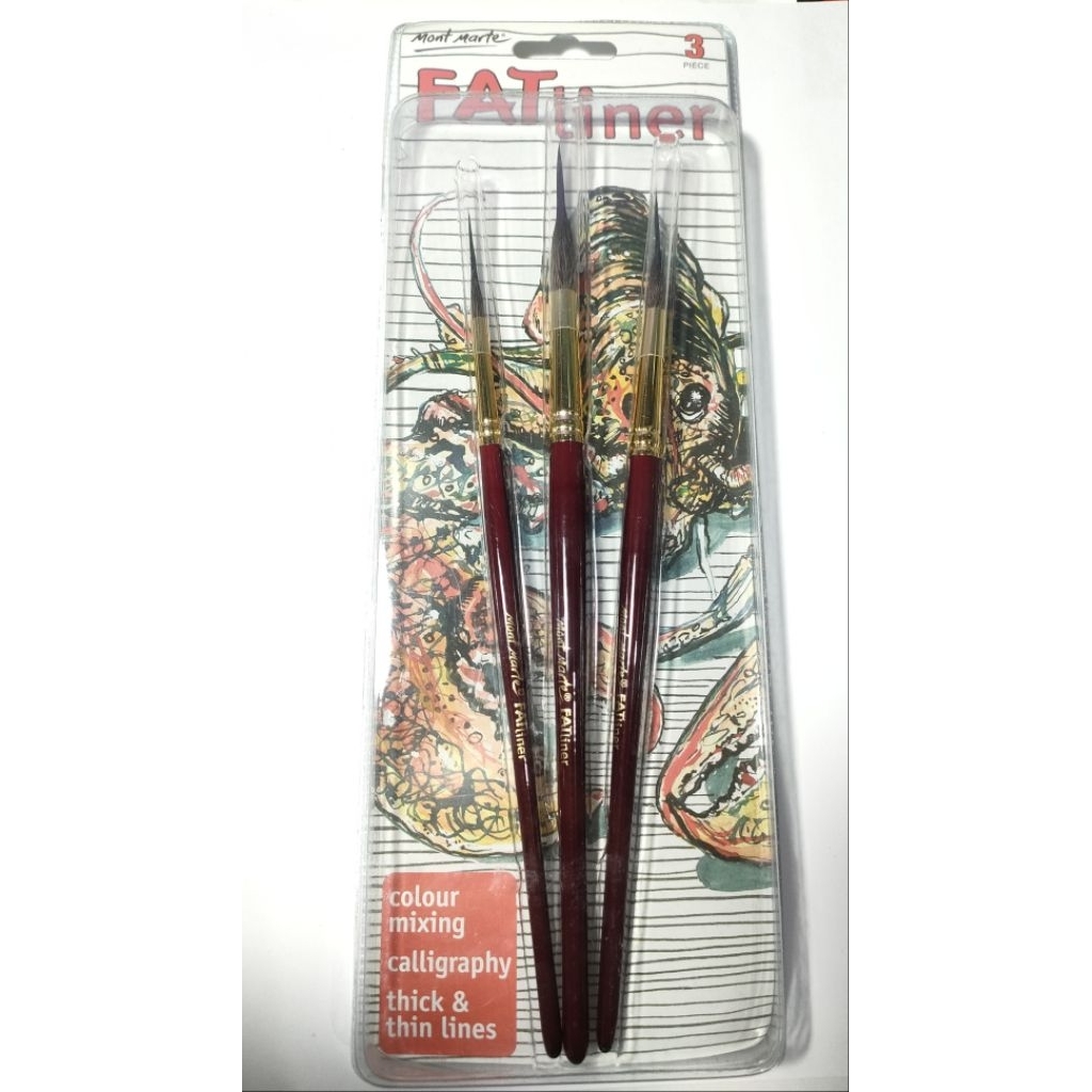 

Brush Set Fat Liner 3 pcs/set