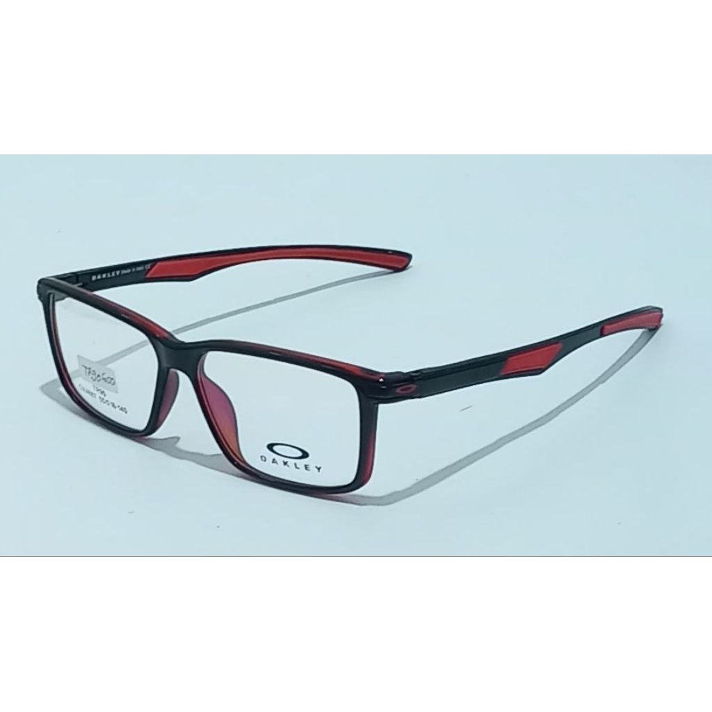 Kacamata Minus OAKLEY SPORT OX4887 Black Red Pria