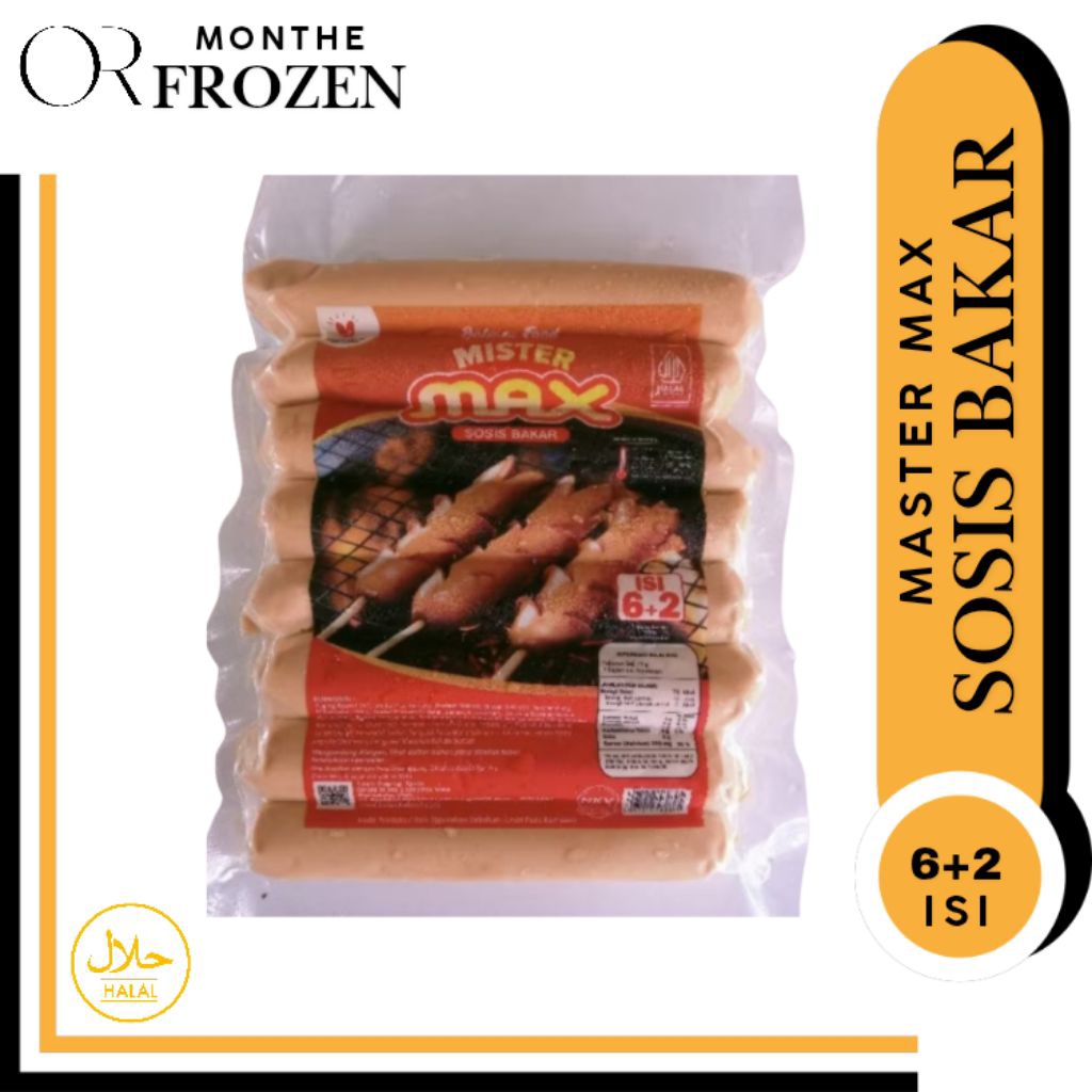 

Master Max sosis bakar isi 8