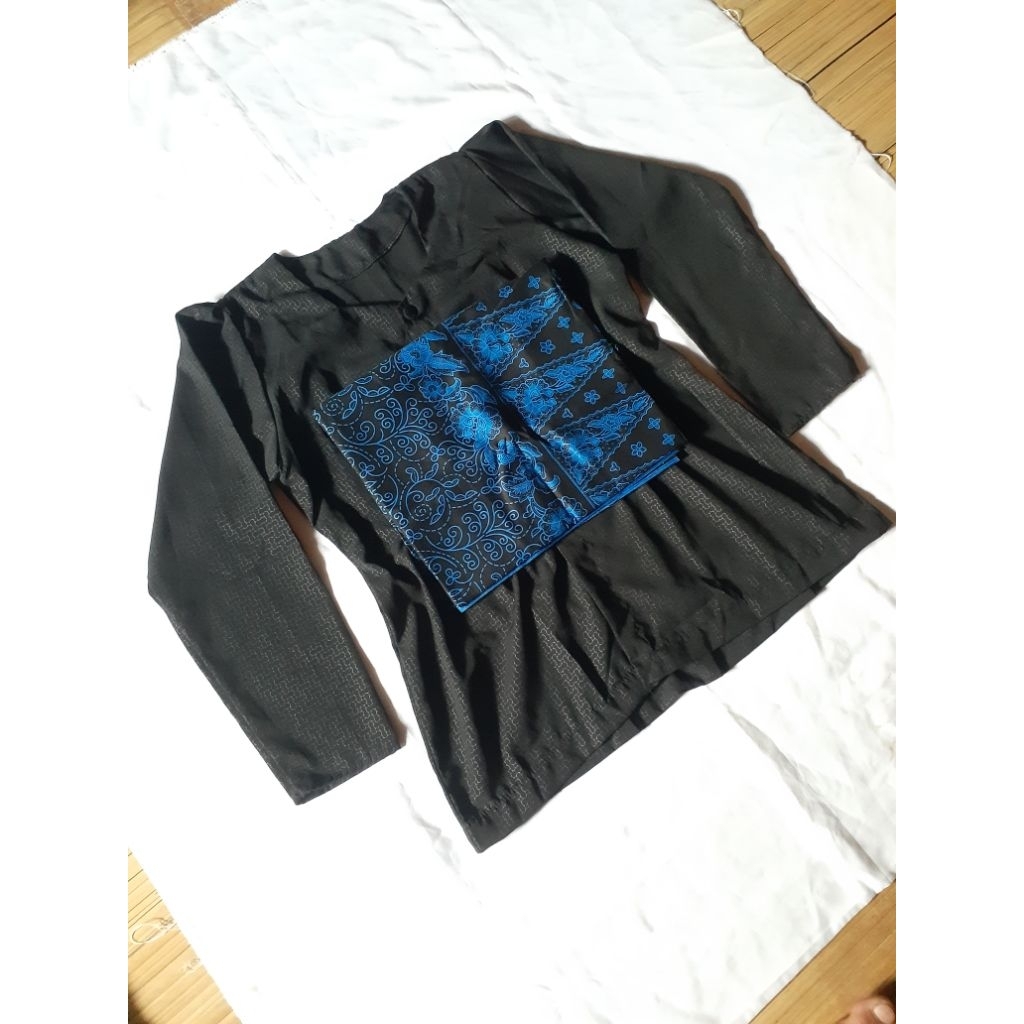 Kebaya Baduy 1 Set Stelan Khas Wanita Suku Baduy Luar