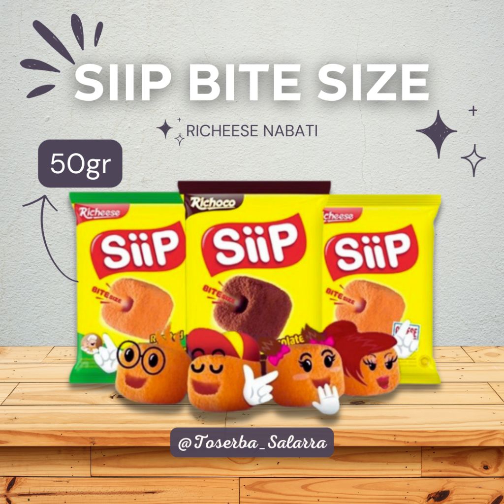 

Richeese Nabati Siip (Bite Size) 50gr