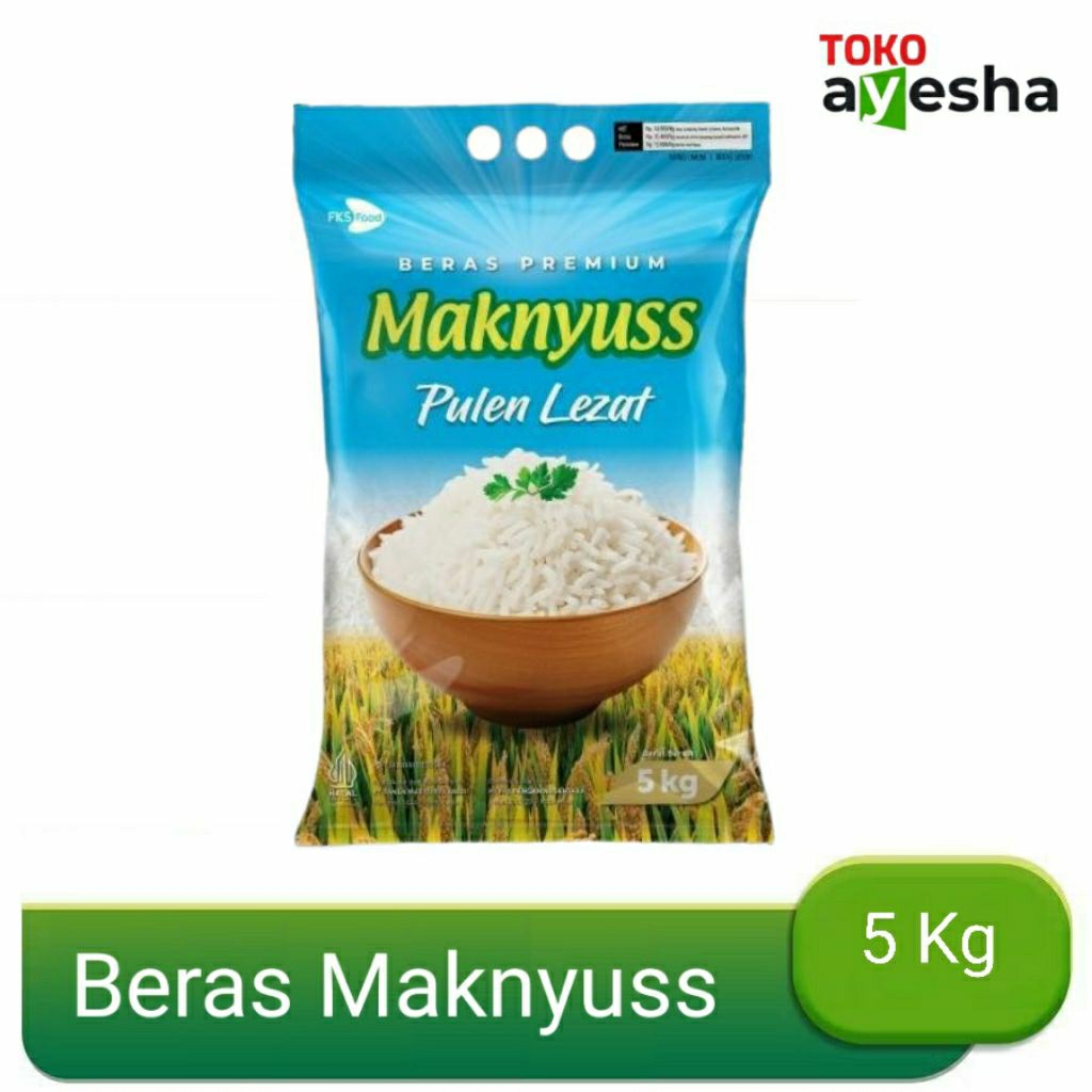 

Beras Premium Maknyuss 5 Kg