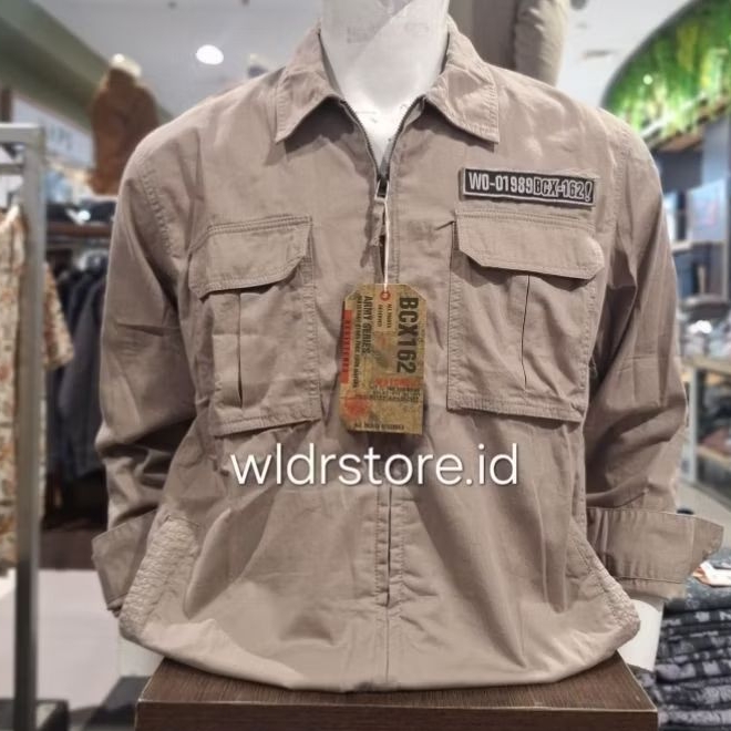 KEMEJA JAKET PRIA BRAND WATCHOUT ORIGINAL