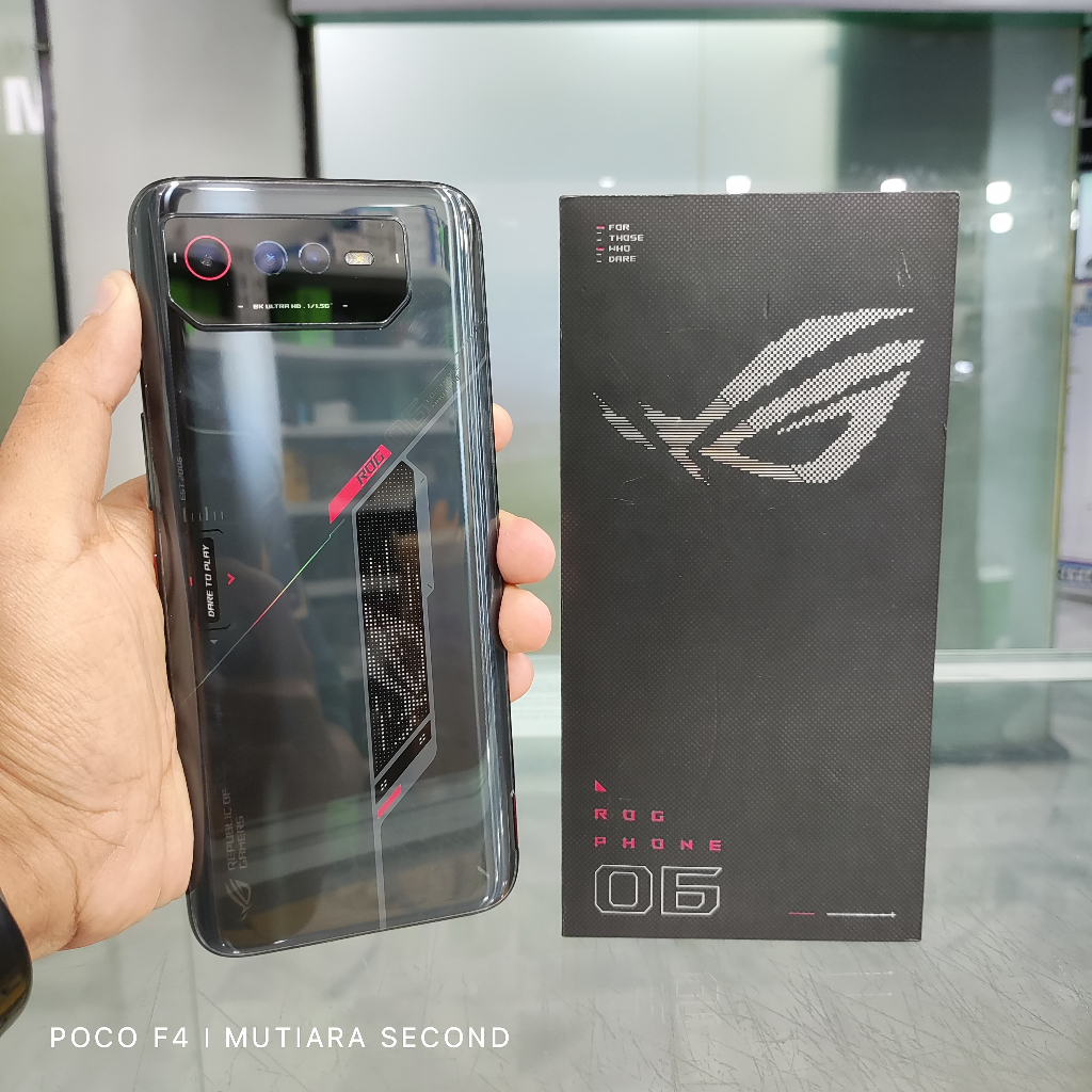 Asus ROG Phone 06 Ram 8GB Rom 256GB Bekas Original