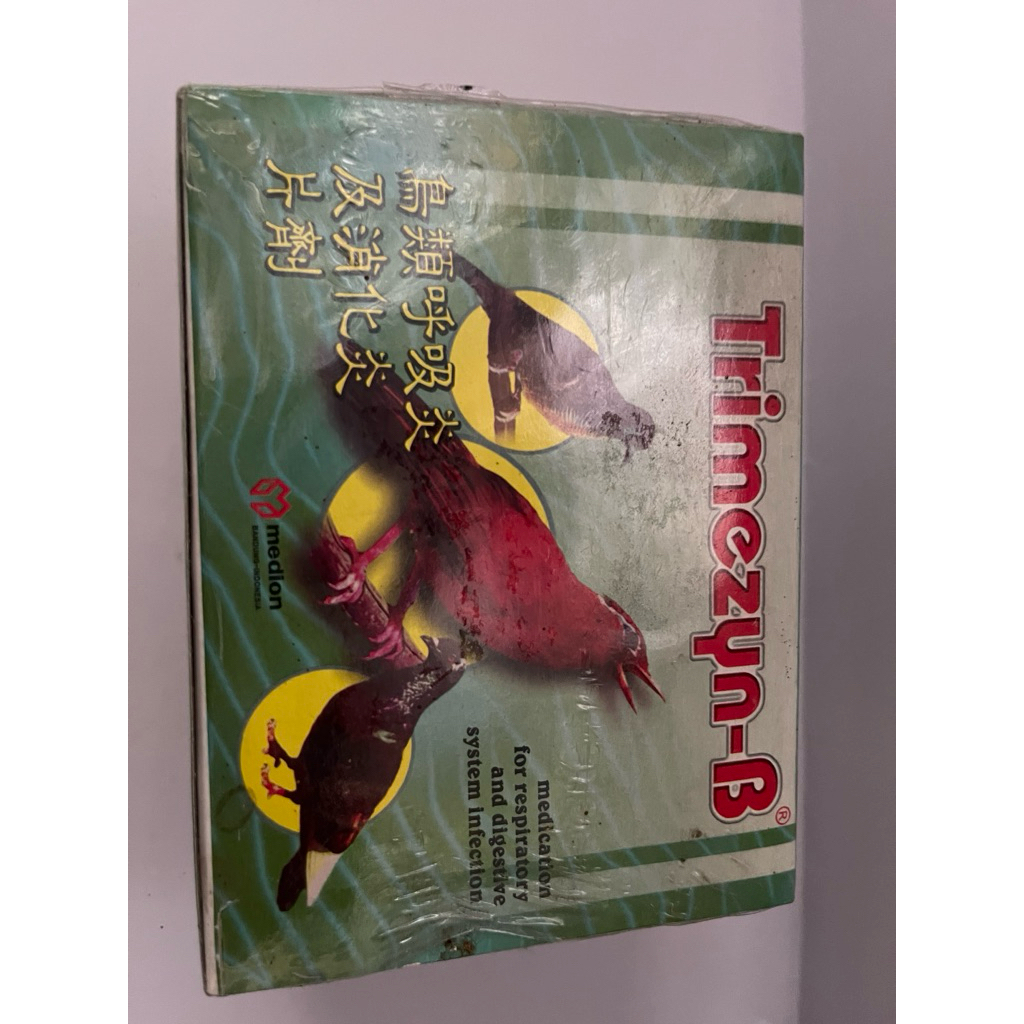 Trimezyn-B kapsul burung