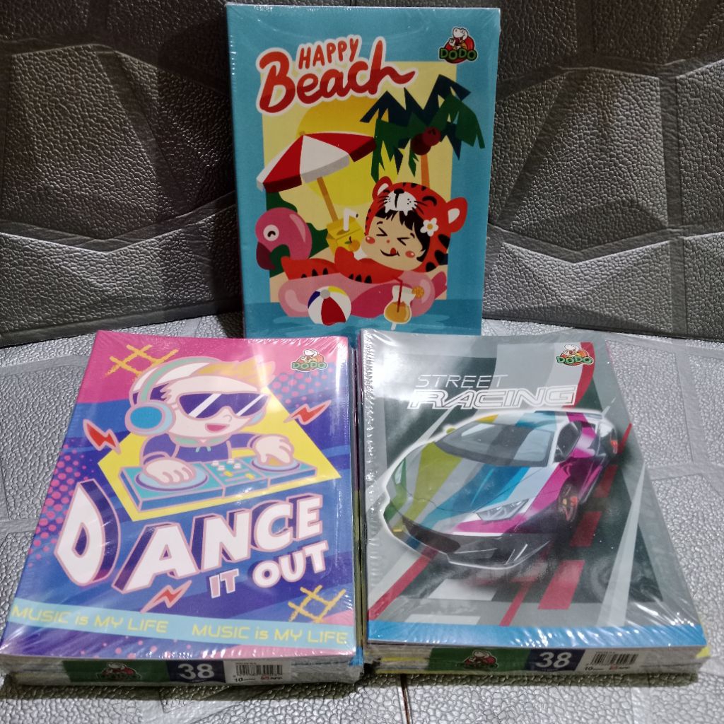 

[SATU PACK] Buku Tulis DODO 38 Lembar (10 pcs)