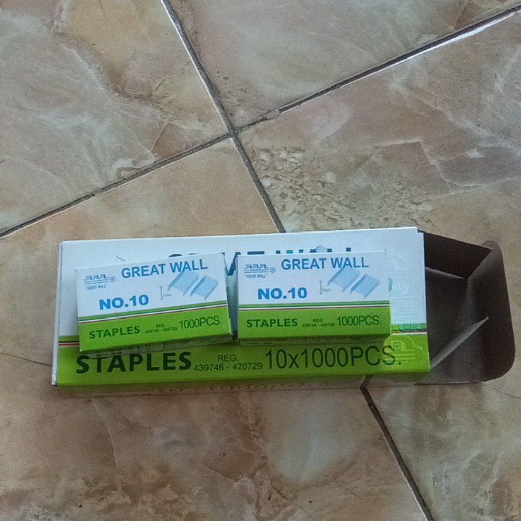 

staplesno10 perpack isi 10