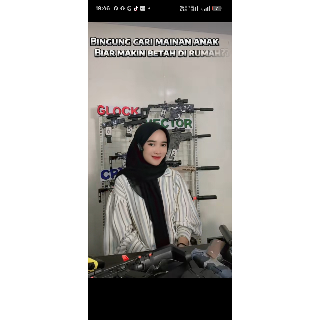 Model Vector  gel buatan lokal untuk anak laki-laki HK416