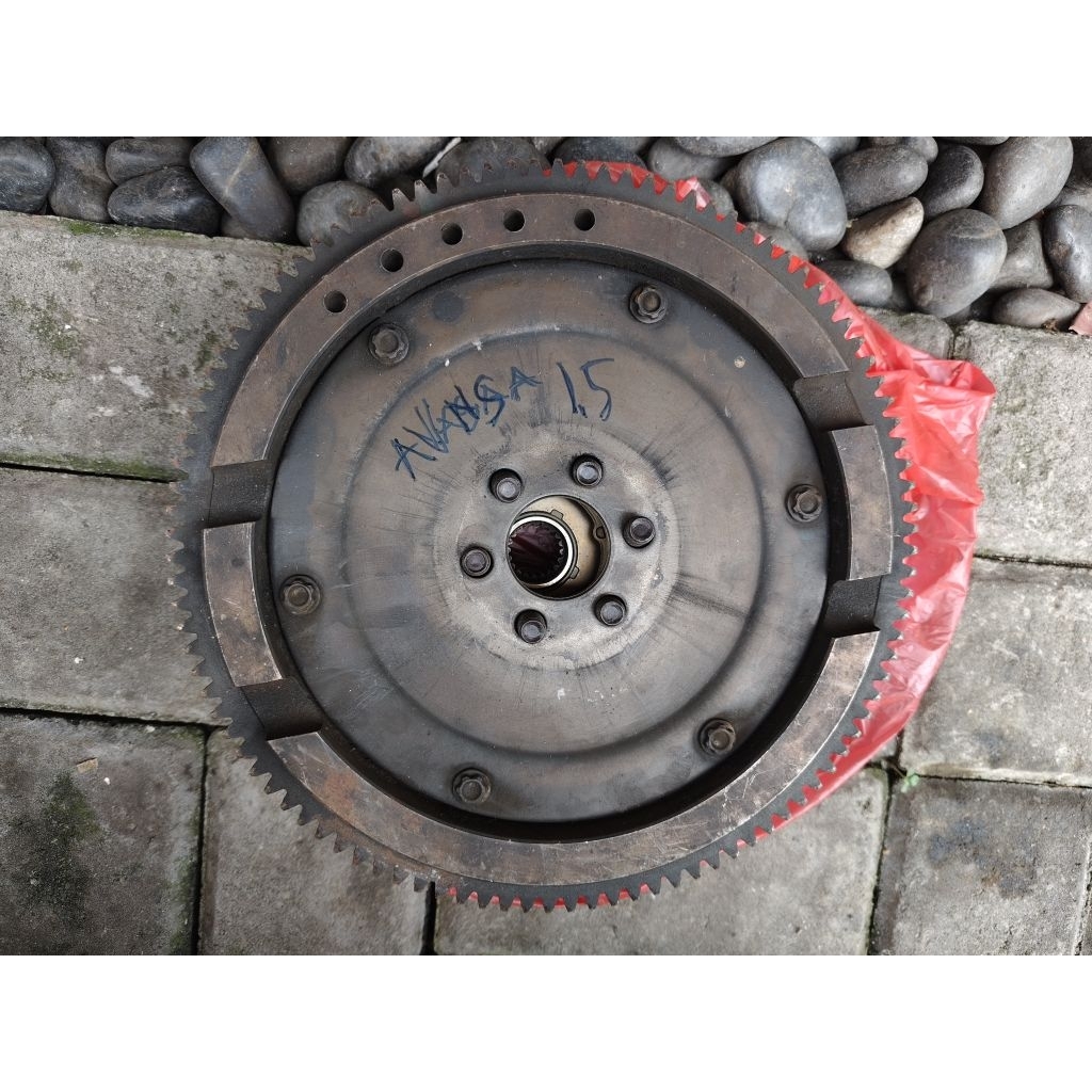 FLY WHEEL RODA GILA DEKRUP PLAT KOPLING AVANZA 15 TERIOS RUSH