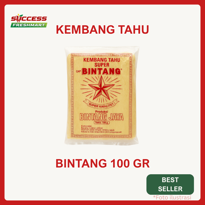 

kembang tahu bintang super 100 gr