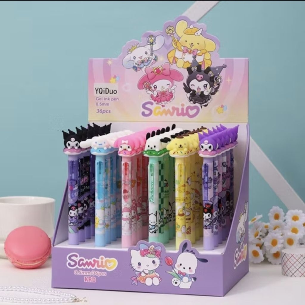 

pulpen sanrio karakter karet 0.5