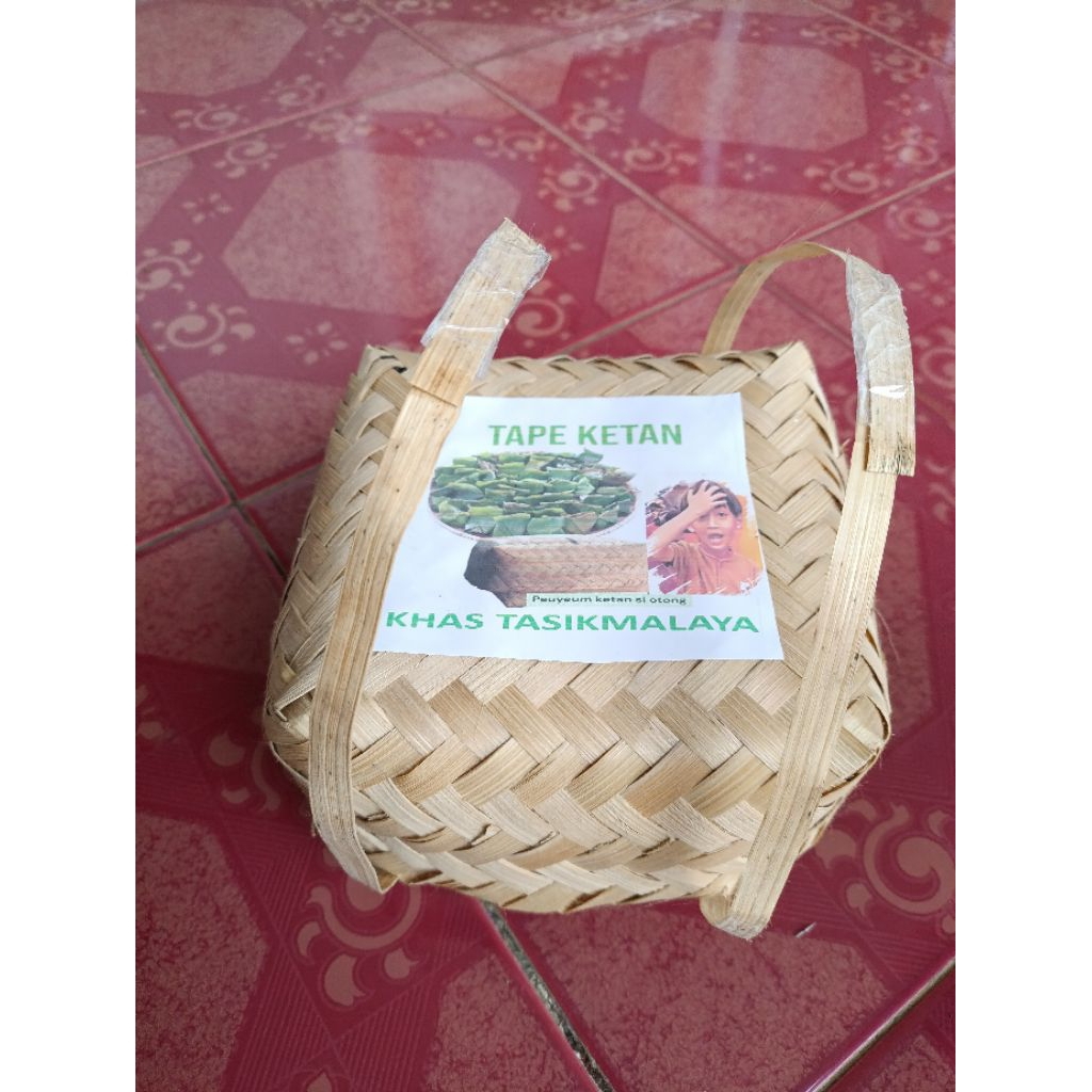 

Tape ketan rasa pandan 500 gram