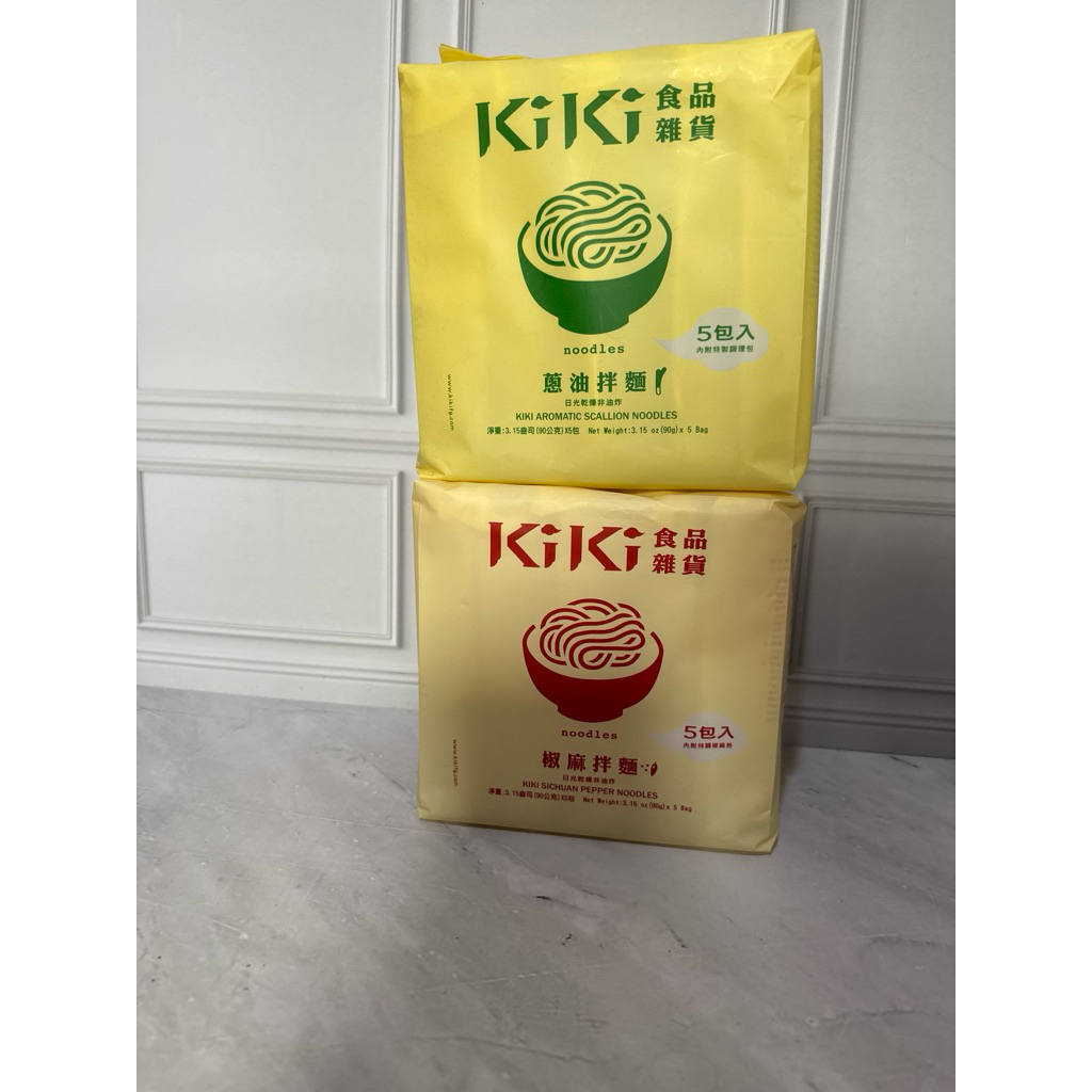 

[Ecer 1bungkus]Kiki noodles scallion noodles Taiwan