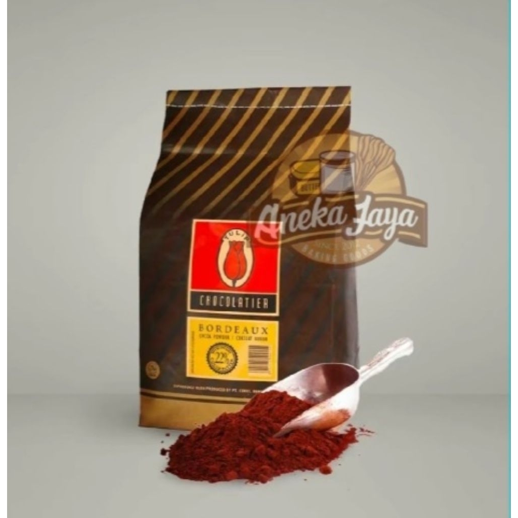 

TULIP COCOA POWDER BORDEAUXREPACK 1 KG /COKELAT BUBUK
