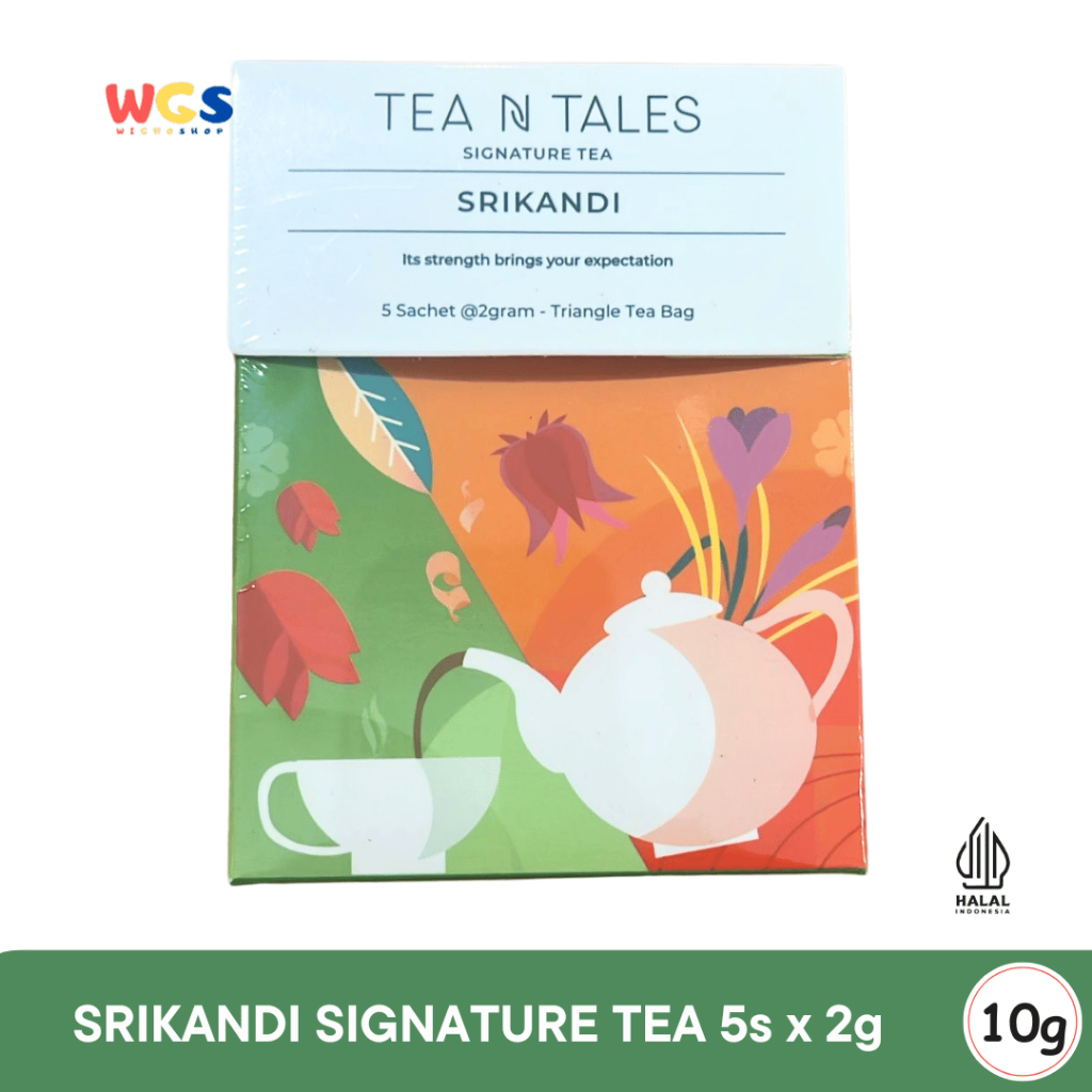 

TEA N TALES Srikandi Signature Tea – Teh Herbal Segar dengan Karakter Kuat & Alami