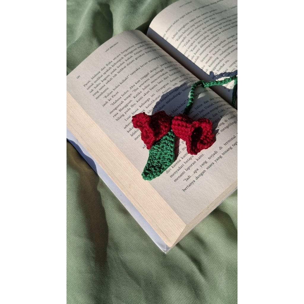 mini lily of the valley crochet | bunga lily rajut | kecil double | rajut handmade | accesories gant