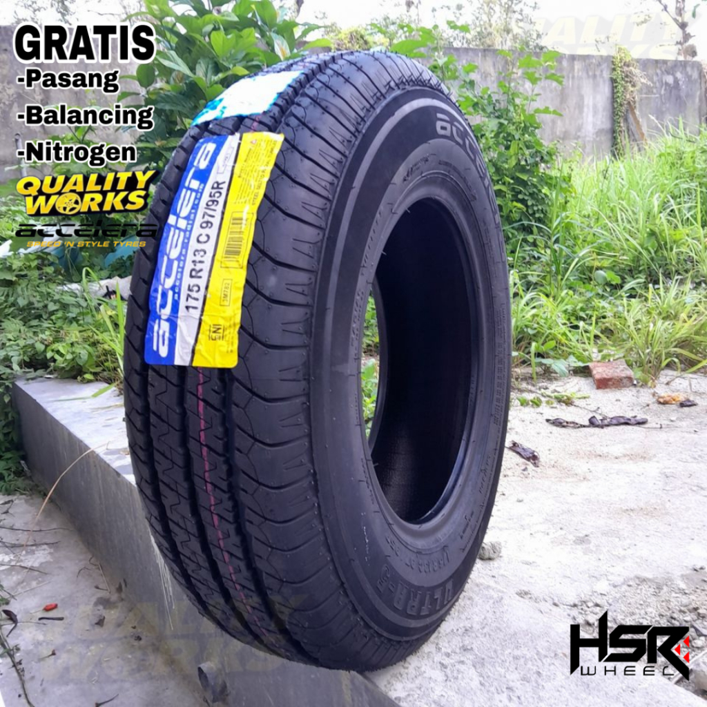 BAN MUATAN RING 13 ACCELERA ULTRA5 175 R13 TUBLES AWET BAN MOBIL PICK UP GRANDMAX