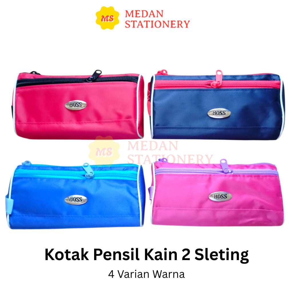 

KOTAK PENSIL KAIN BESAR 2 SLETING BOSS