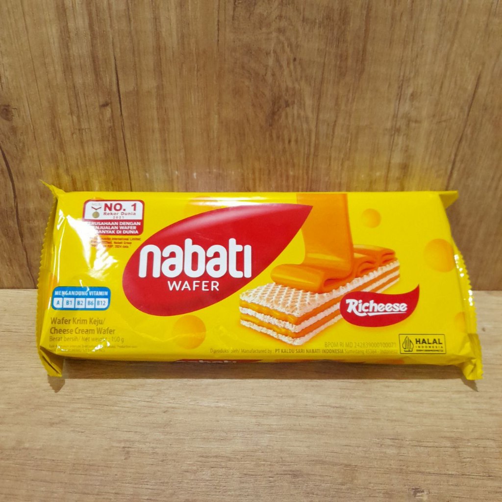 

Nabati Wafer Keju 110gr