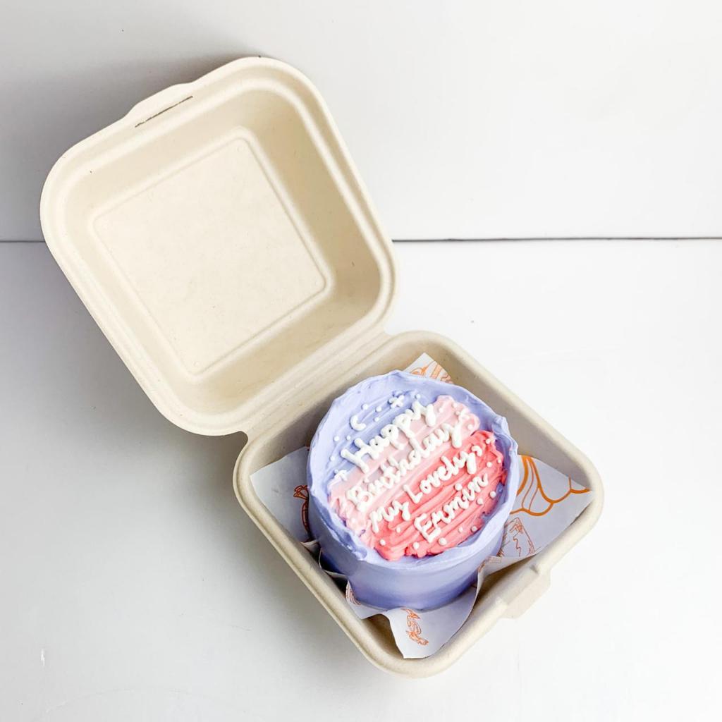 

Kue Ulang Tahun/Birthday Cake/Kue Ultah Tema Korean Purple/Kue Birthday jakarta