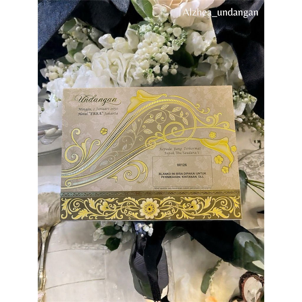 

BLANGKO Undangan kosong (isi 100 pcs) ERBA 88126 undangan pernikahan kosongan (isi 100 pcs)