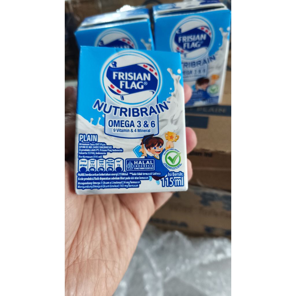 

Susu UHT Nutibrain omega Frisian flag