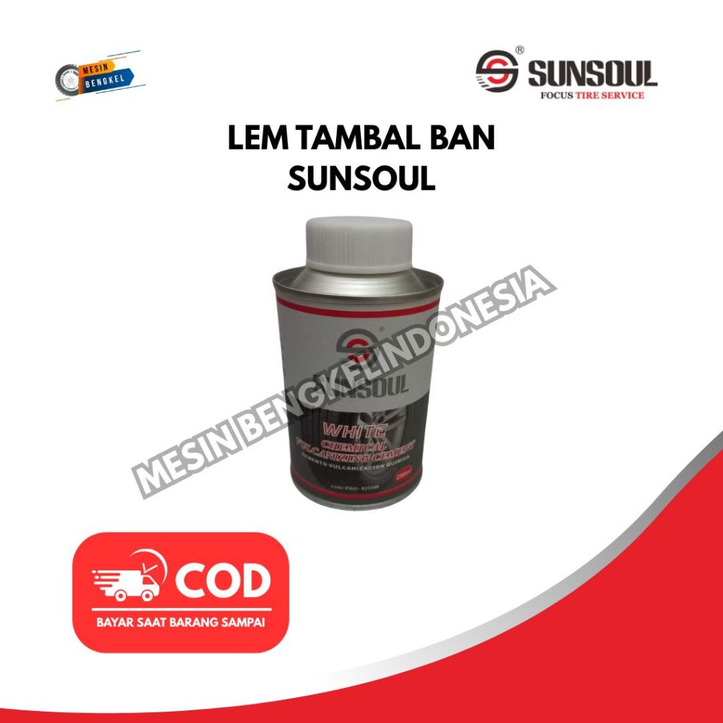 Sunsoul Lem Tambal Ban Tambal Ban Tiptop Sistem Tambal Dingin