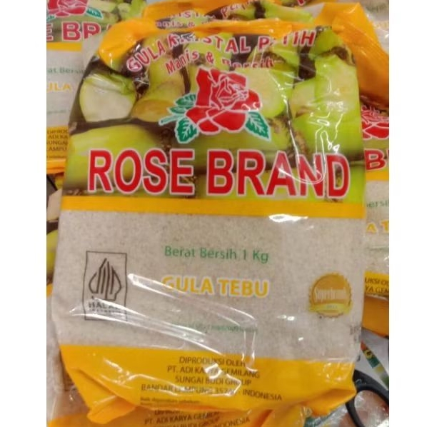 

ROSE BRAND TEBU GULA PASIR KUNING 1 KG | GULA PASIR PUTIH TEBU ORIGINAL 100%